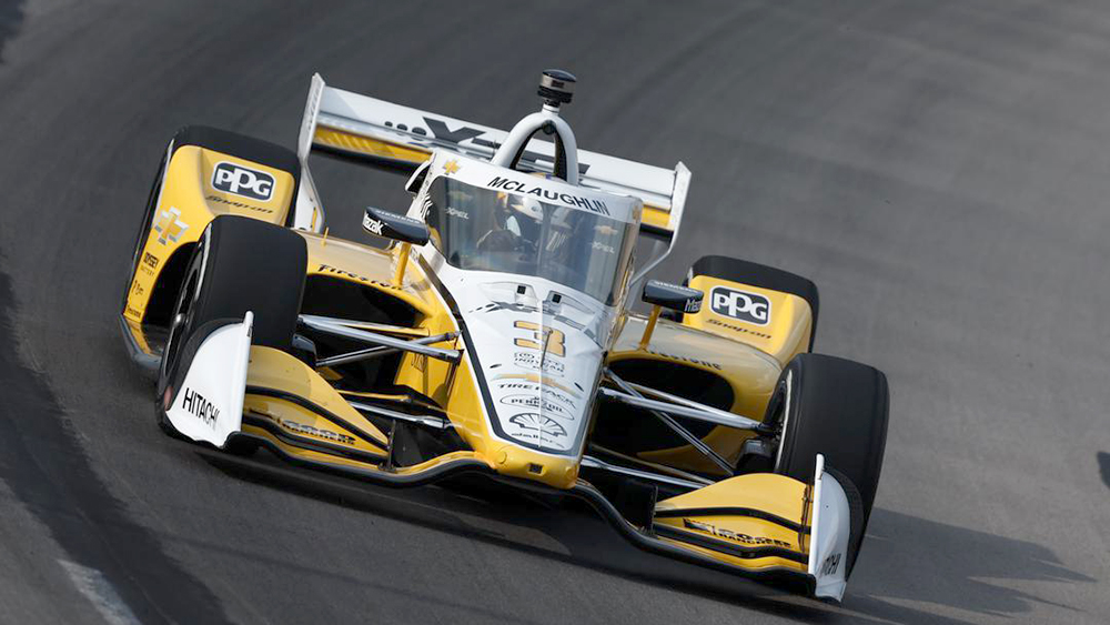 Scott McLaughlin Paces Practice as Iowa Weather Clears